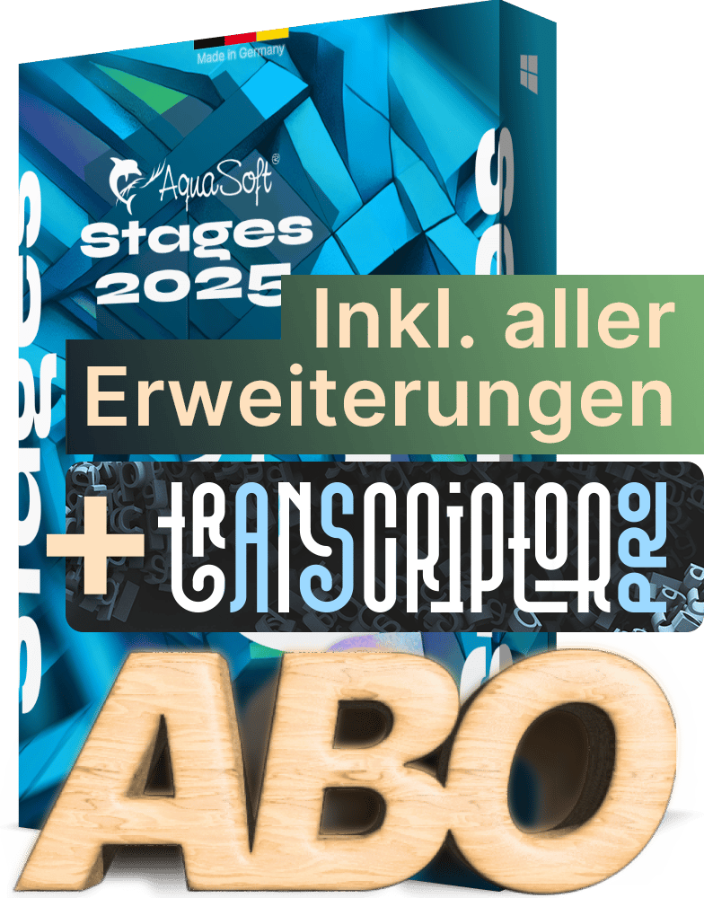 AquaSoft Stages Abo bestellen