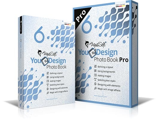 AquaSoft YouDesign Photo Book und Photo Book Pro