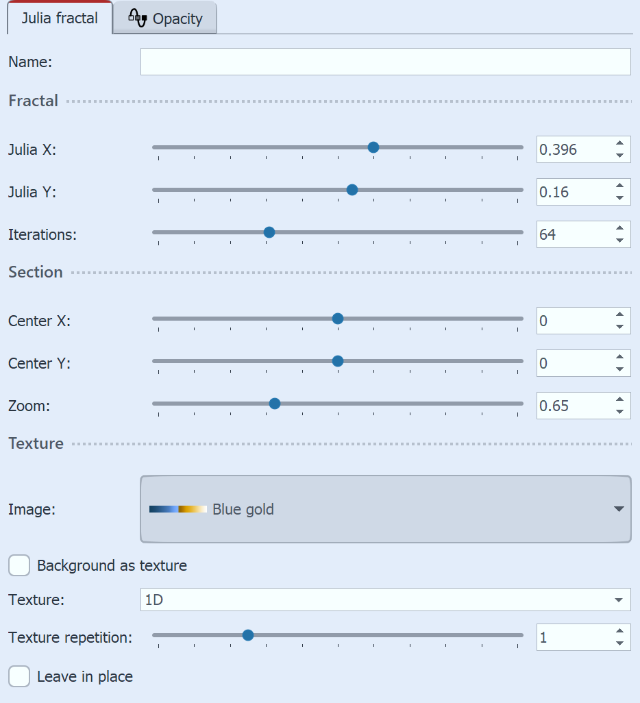 Properties for Julia set