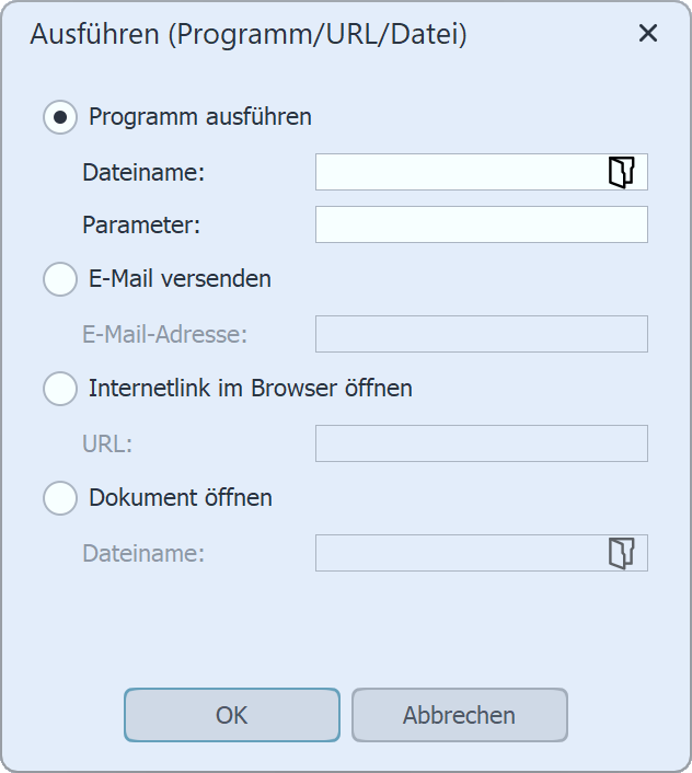 Programm ausführen