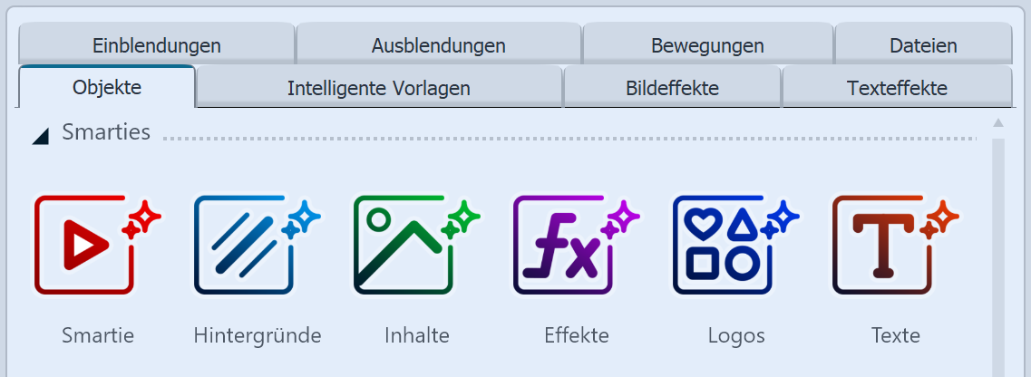 Smarties in der Toolbox