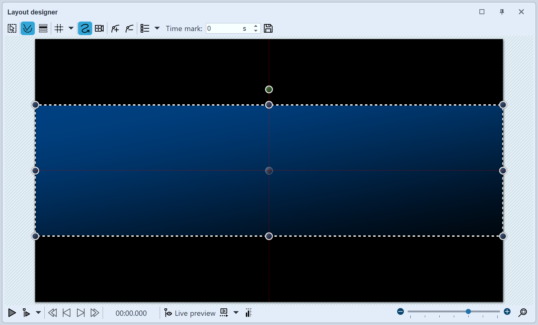 Rectangle with gradient