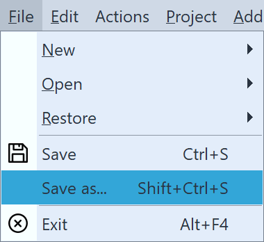 Save as...
